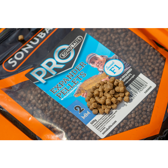 Pelete Expandabile Sonubaits - F1 Pro Expander Pellets 2mm 500g Pelete Expandabile Sonubaits - F1 Pro Expander Pellets 2mm 500g